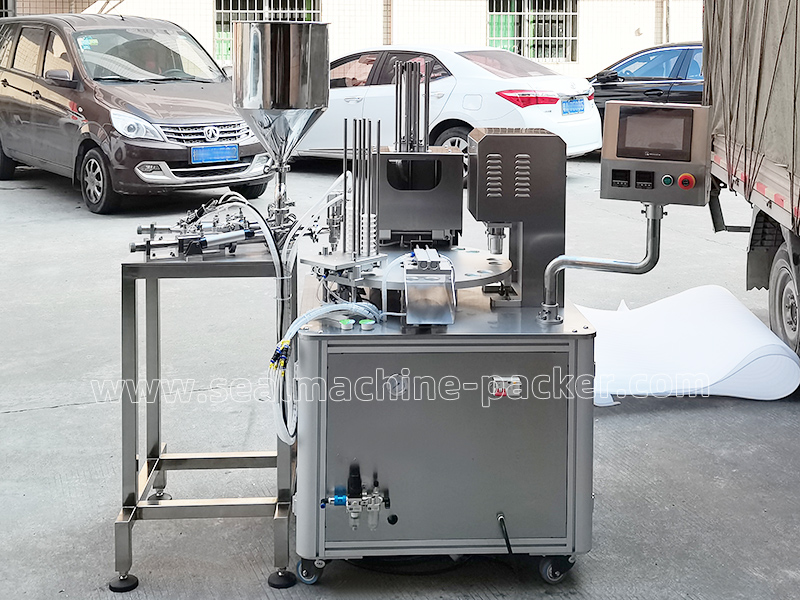 cup filling and sealing machine