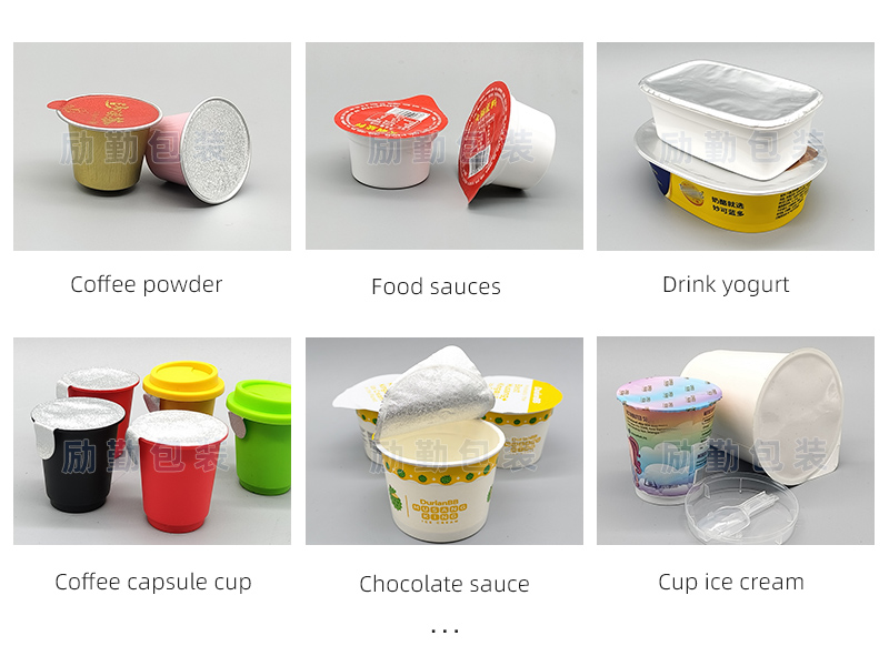 cup filling and sealing machine packaging case